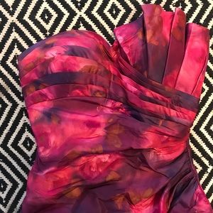 Aidan Mattox Strapless Dress Size 0
